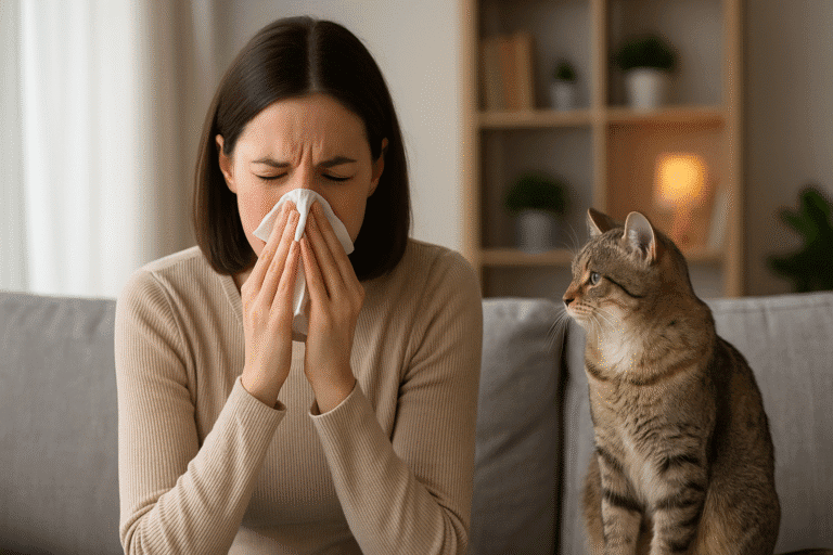 У мене алергія на котів – що робити